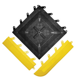 FIT Ergonomic Interlocking Solid Floor Tiles